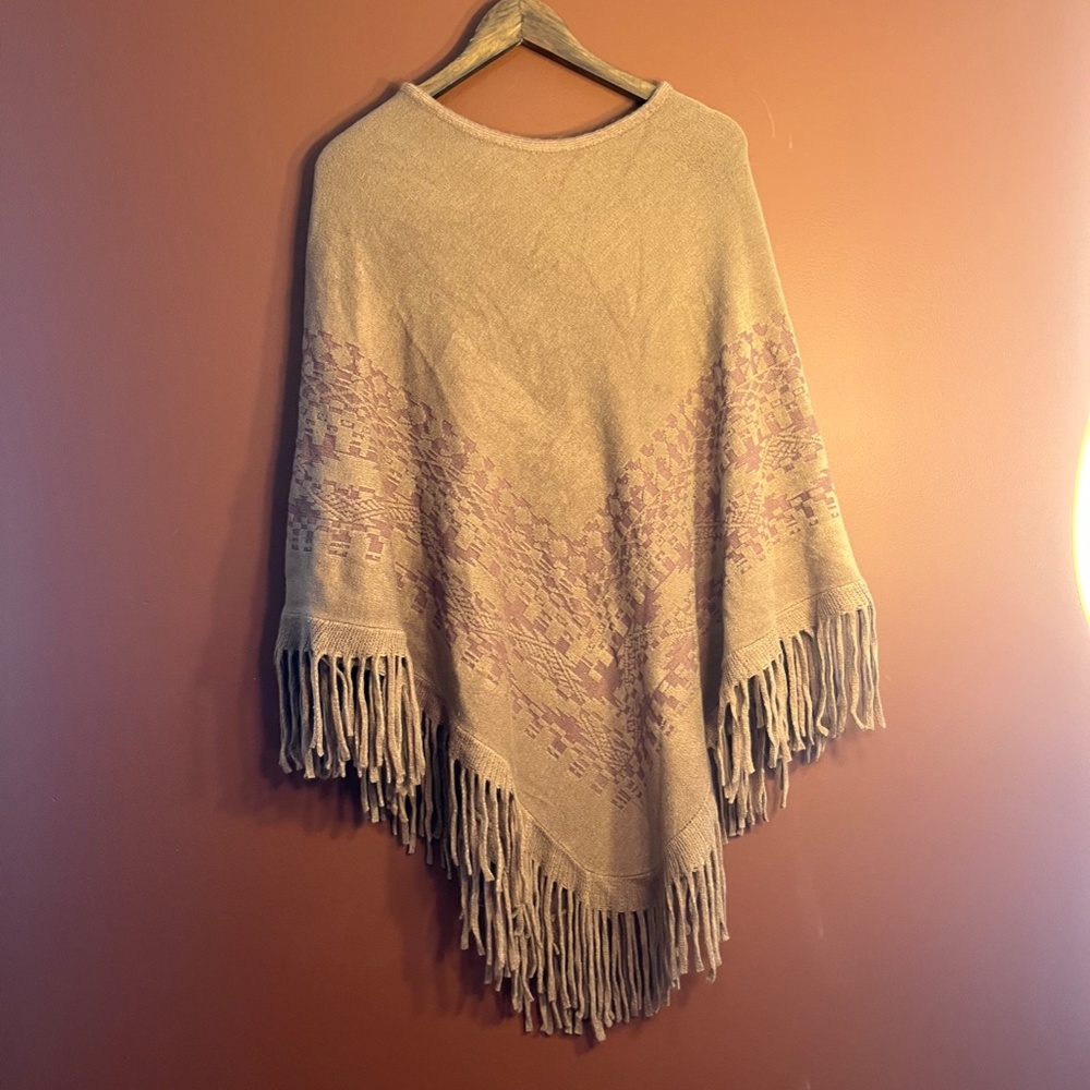 Western Fringe Poncho